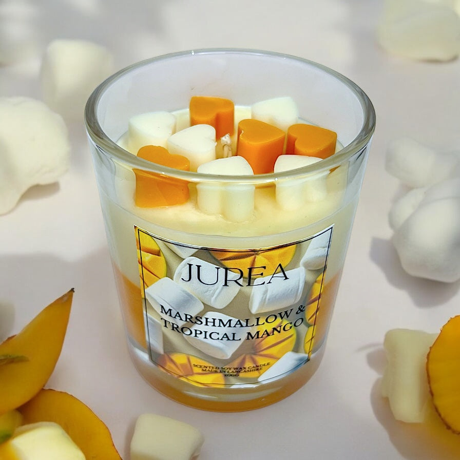 Marshmallow Scented Soy Candle Collection