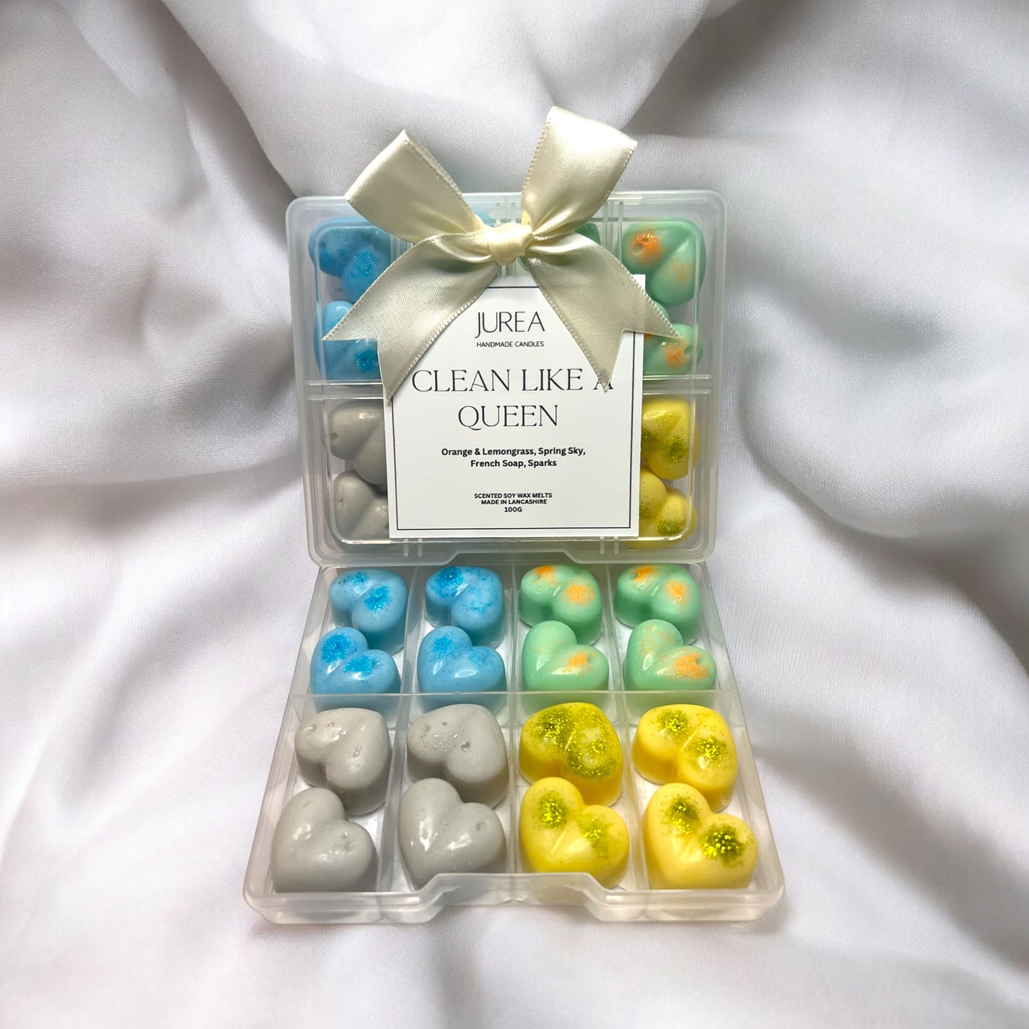 ‘’Clean Like A Queen’’ Scented Soy Wax Melt Collection 100g