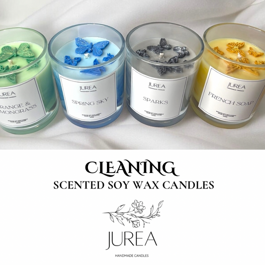 Cleaning Scented Soy Candle Collection